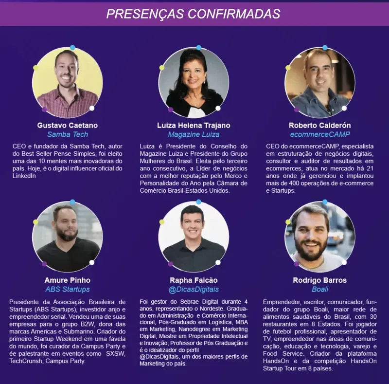 Roberto Calderon palestrando em capacitação do Sebrae